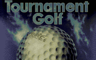 Tournament Golf title screen for Atari ST